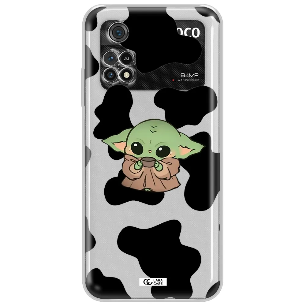 A Pattern Of Different Colored Shoes Xiaomi Poco M4 Pro 4G Clear Tpu Case