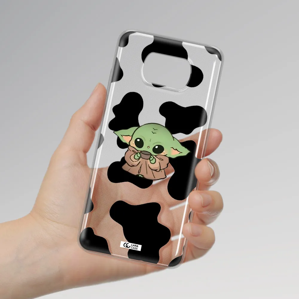 a pattern of different colored shoes Xiaomi Poco X3 Clear TPU Case