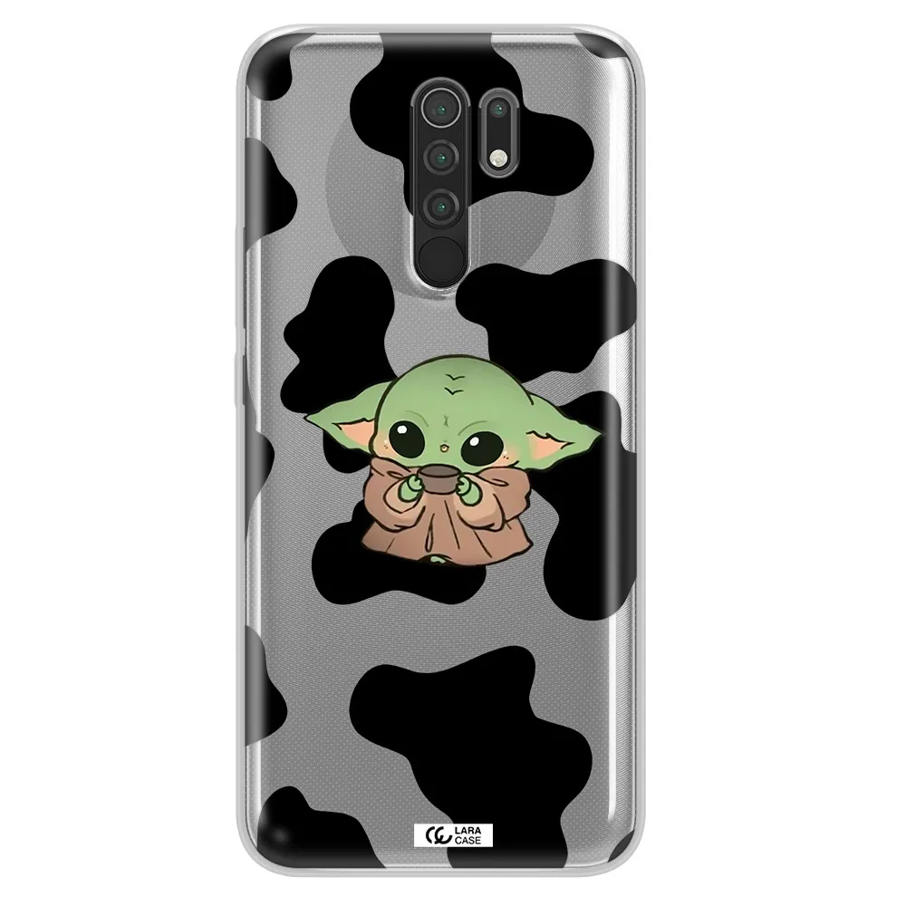 a pattern of different colored shoes Xiaomi Redmi 9 Clear TPU Case