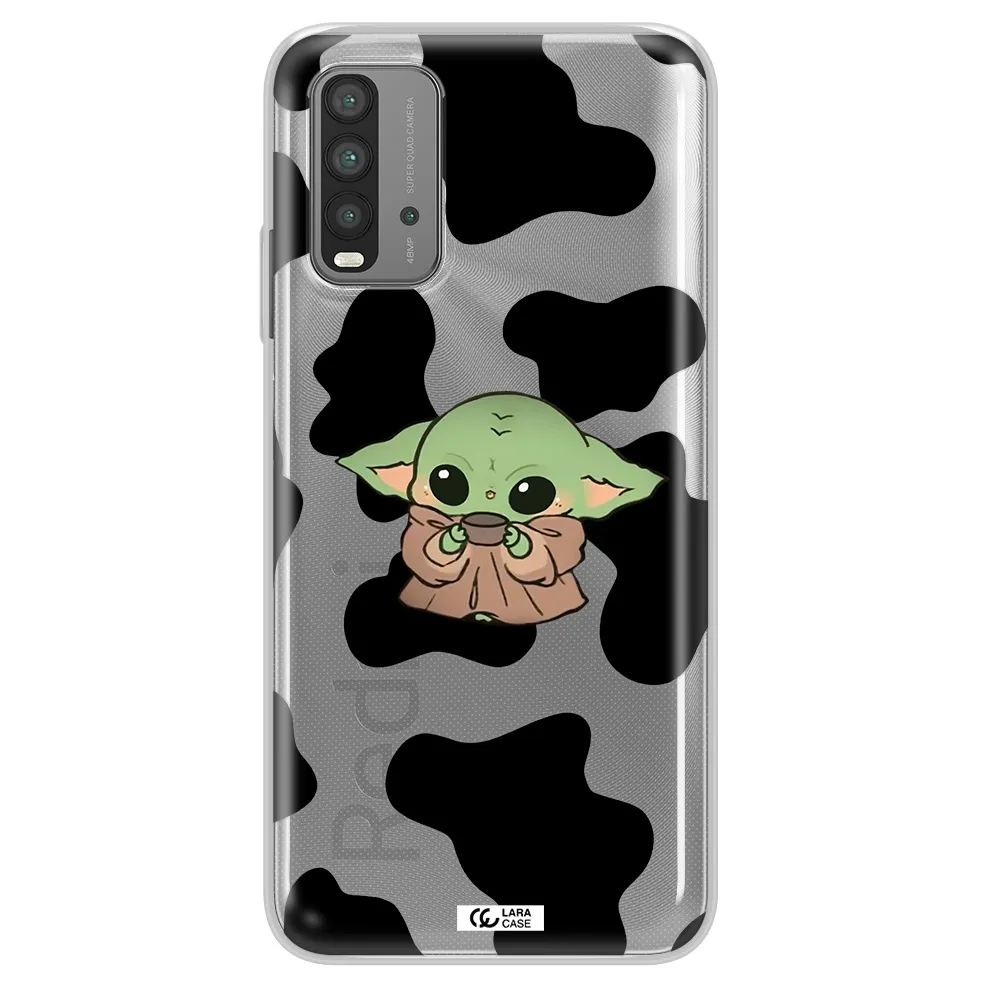 a pattern of different colored shoes Xiaomi Redmi 9T Clear TPU Case
