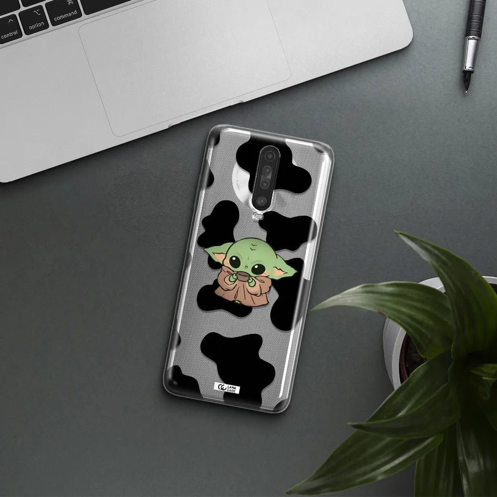 a pattern of different colored shoes Xiaomi Redmi K30 Clear TPU Case