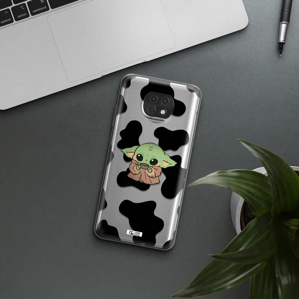 A Pattern Of Different Colored Shoes Xiaomi Redmi Note 9T Clear Tpu Case