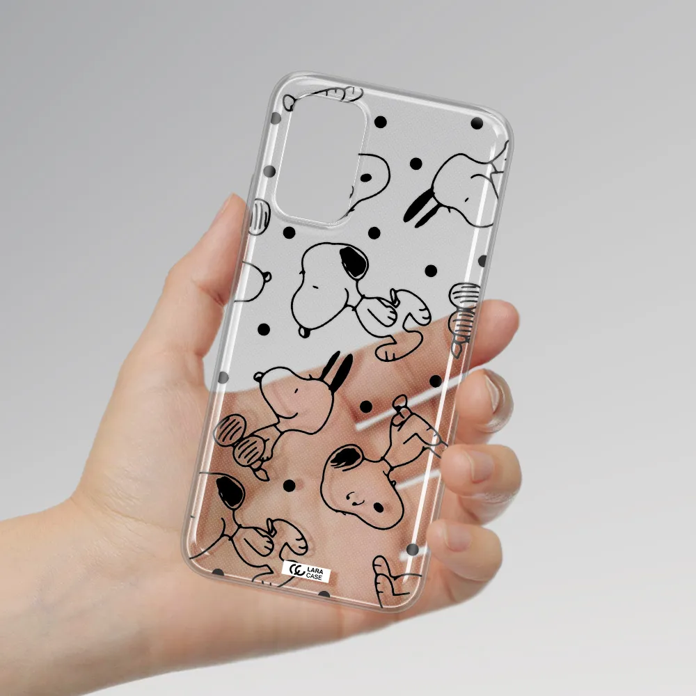 a pattern of cartoon characters Xiaomi Redmi 9T Clear TPU Case