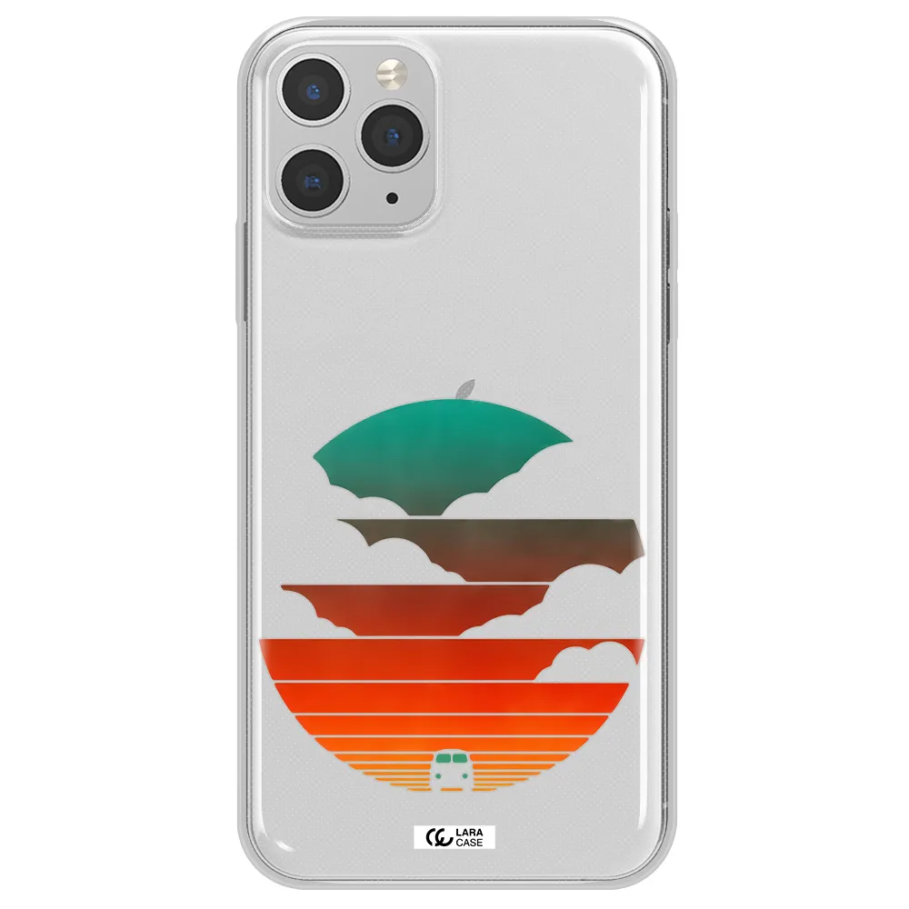 a logo of a boat Apple iPhone 11 pro max Clear TPU Case