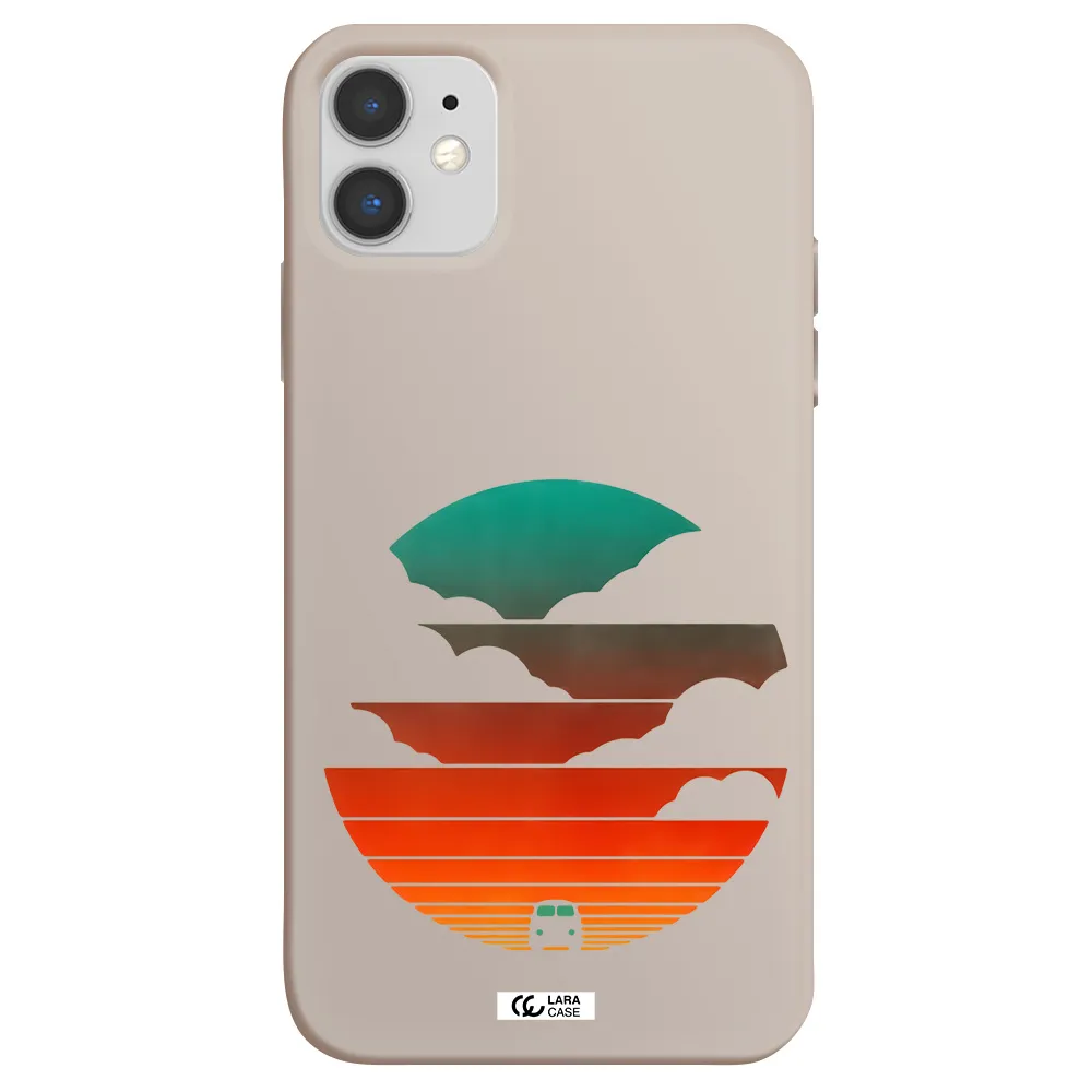 a logo of a boat Apple iPhone 11 Silicone Stone Case
