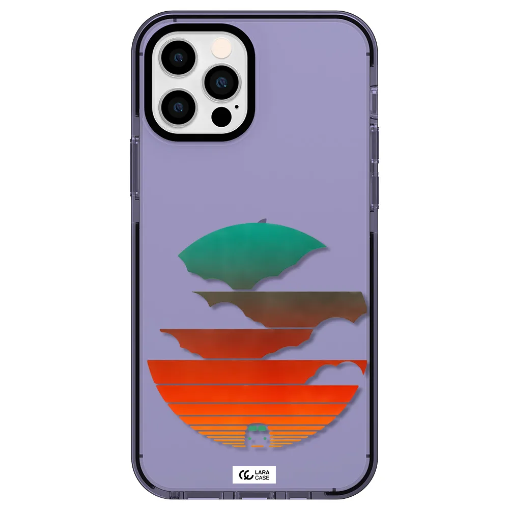 a logo of a boat Apple iPhone 12 pro impact Lilac Case