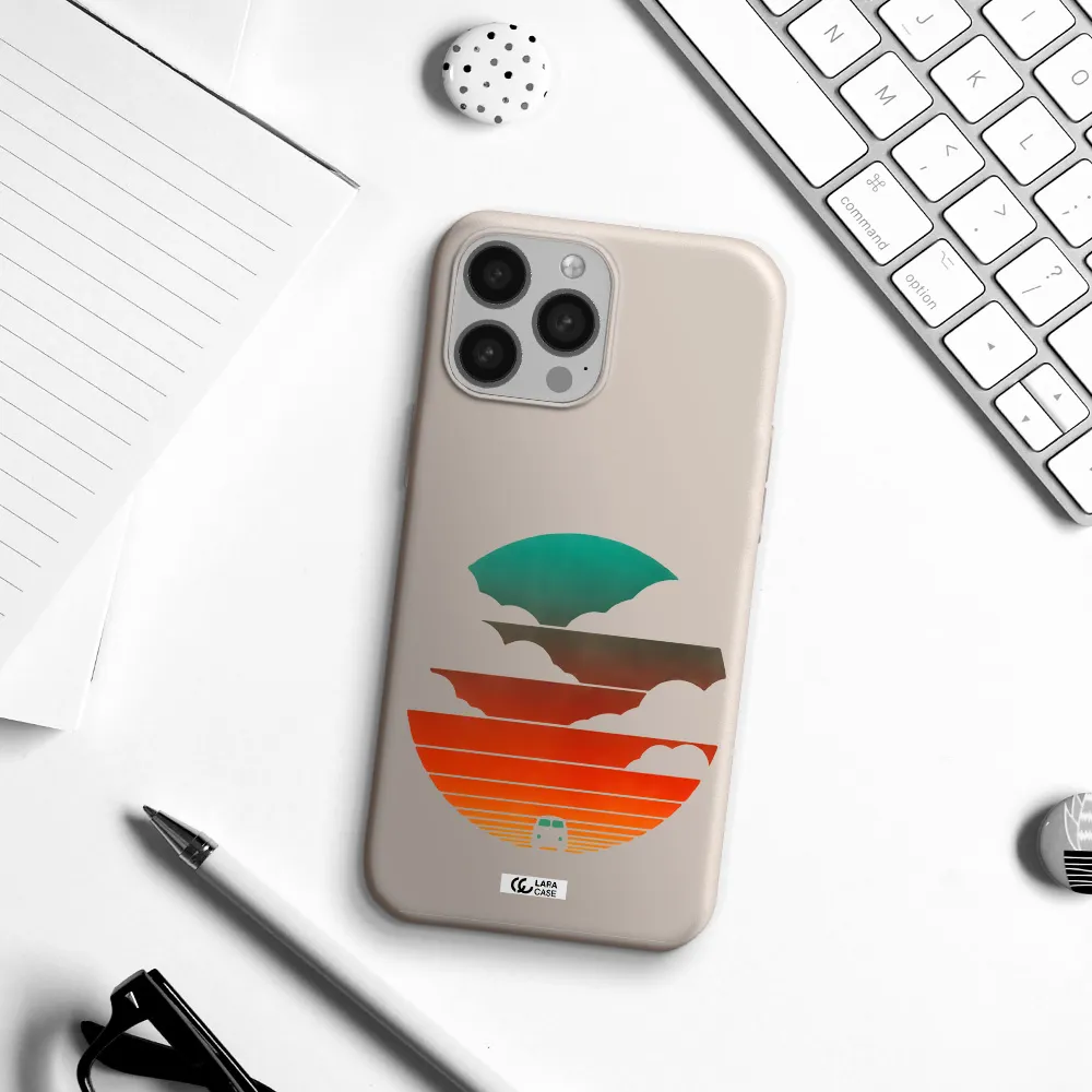 a logo of a boat Apple iPhone 13 Pro Max Silicone Stone Case