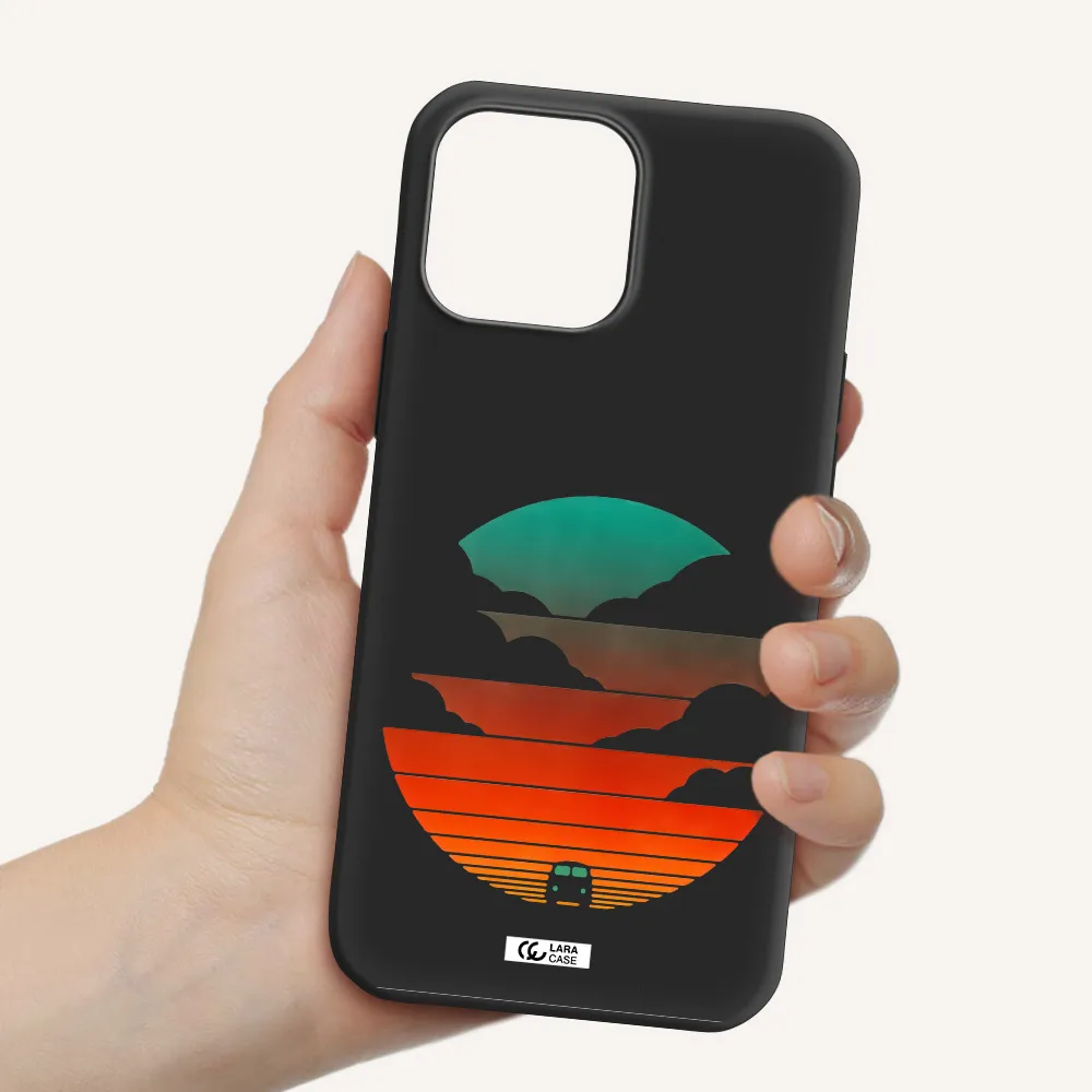 a logo of a boat Apple iPhone 13 Pro Silicone black Case