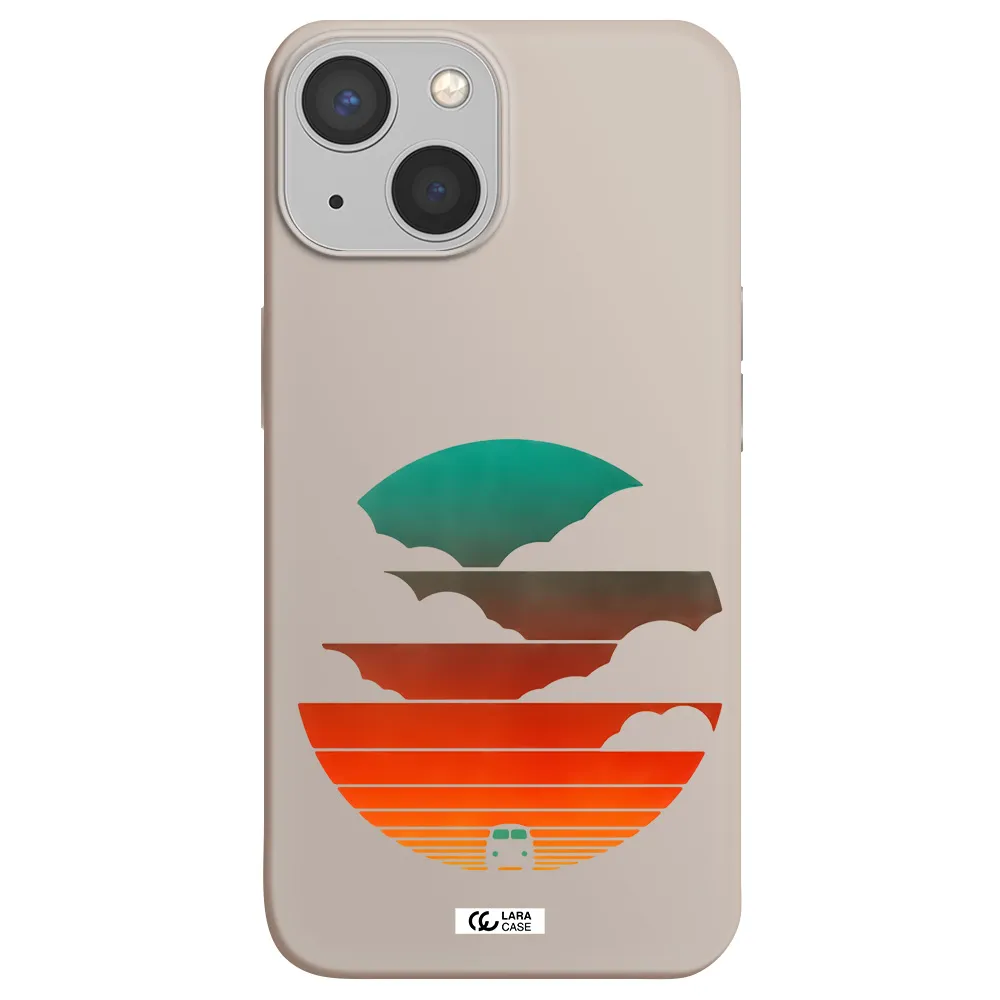 a logo of a boat Apple iPhone 13 Silicone Stone Case