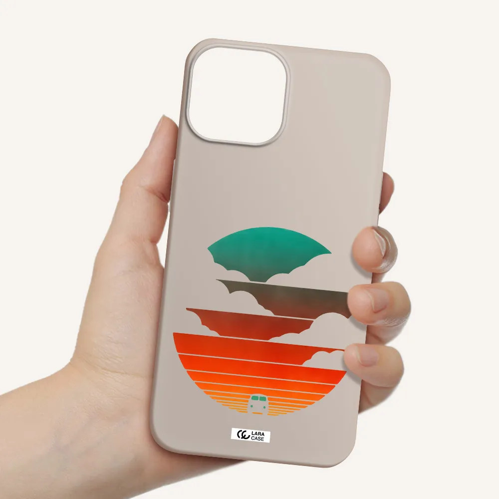 a logo of a boat Apple iPhone 13 Silicone Stone Case