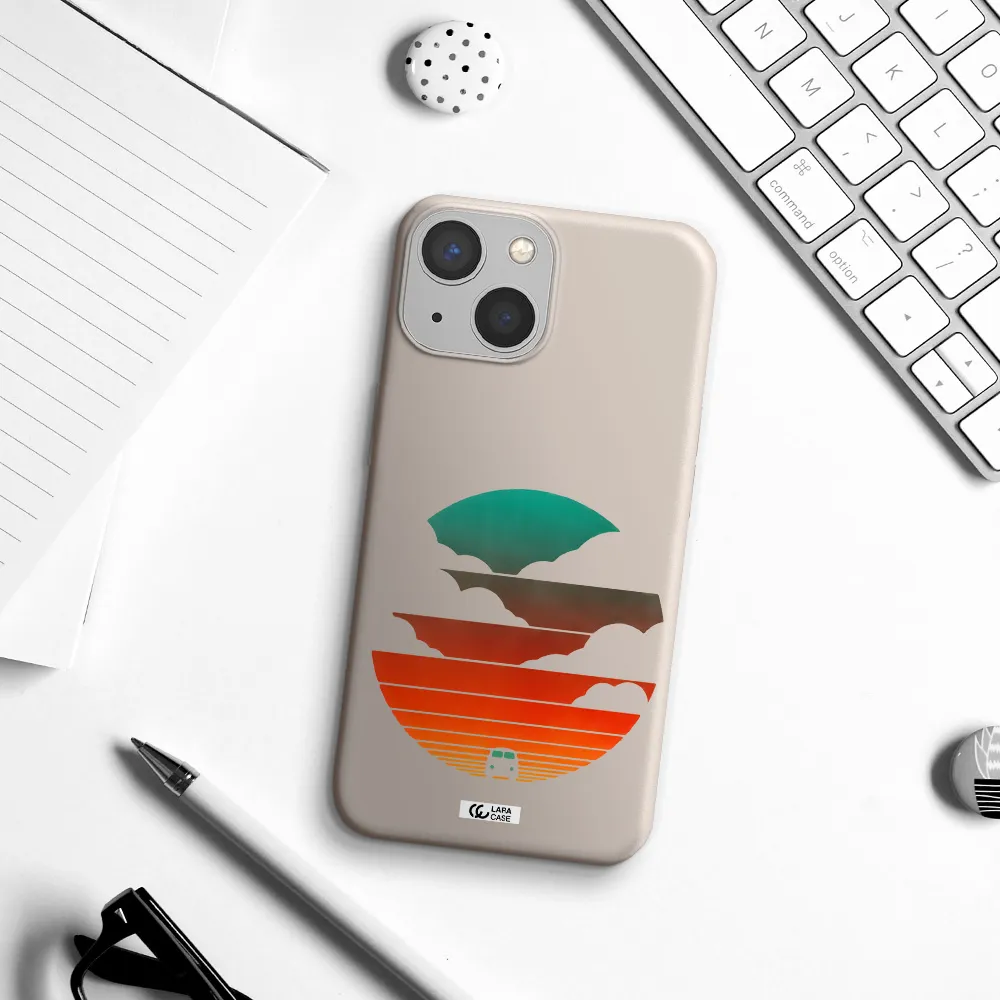 a logo of a boat Apple iPhone 13 Silicone Stone Case