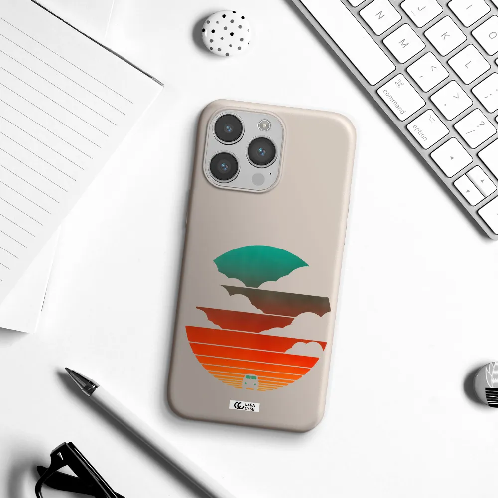 a logo of a boat Apple iPhone 14 pro Silicone Stone Case