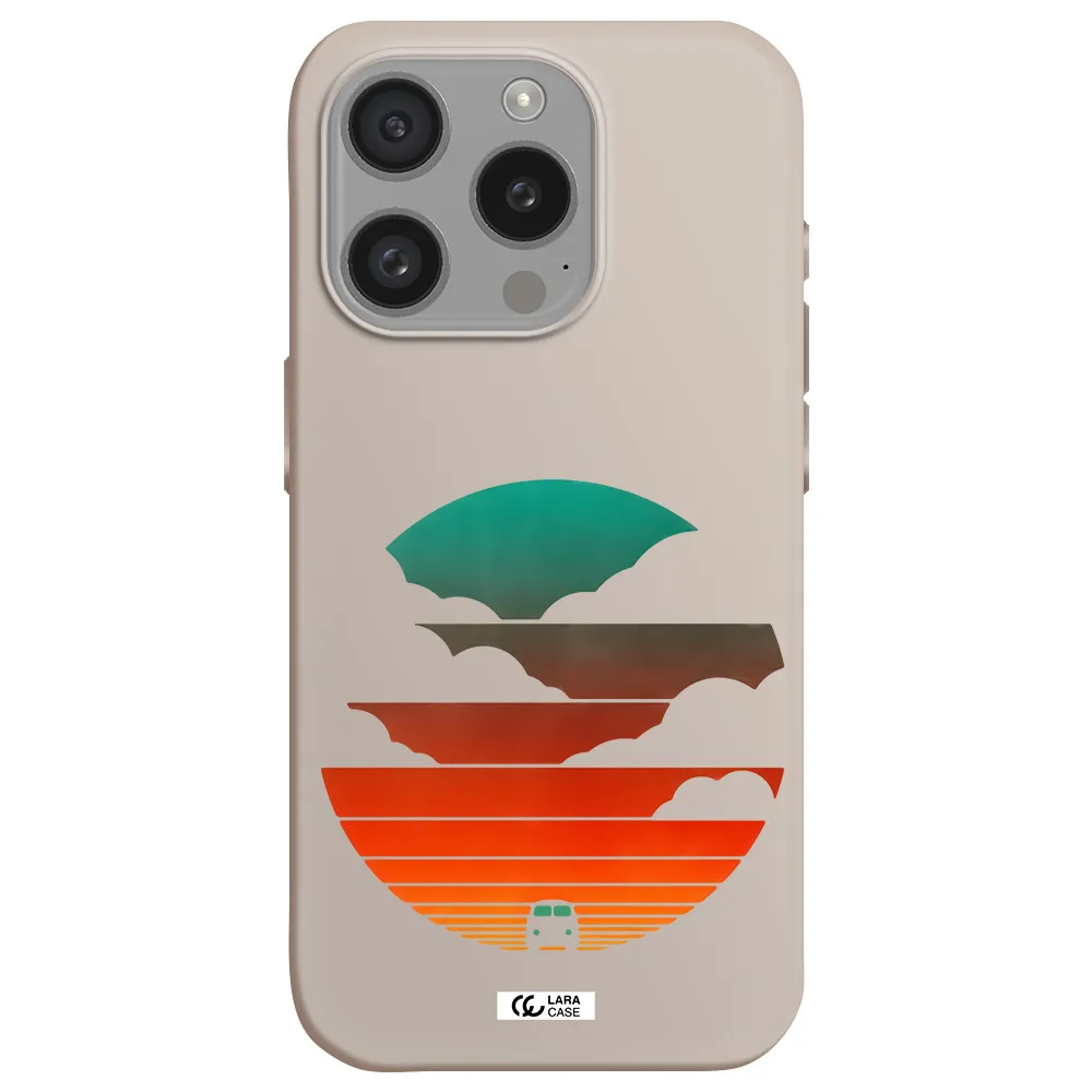 A Logo Of A Boat Apple Iphone 15 Pro Silicone Stone Case