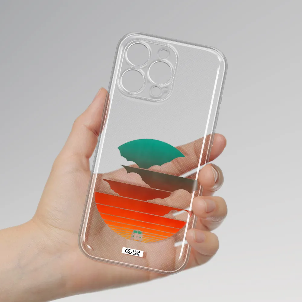 A Logo Of A Boat Apple Iphone 16 Pro Max Clear Tpu Case