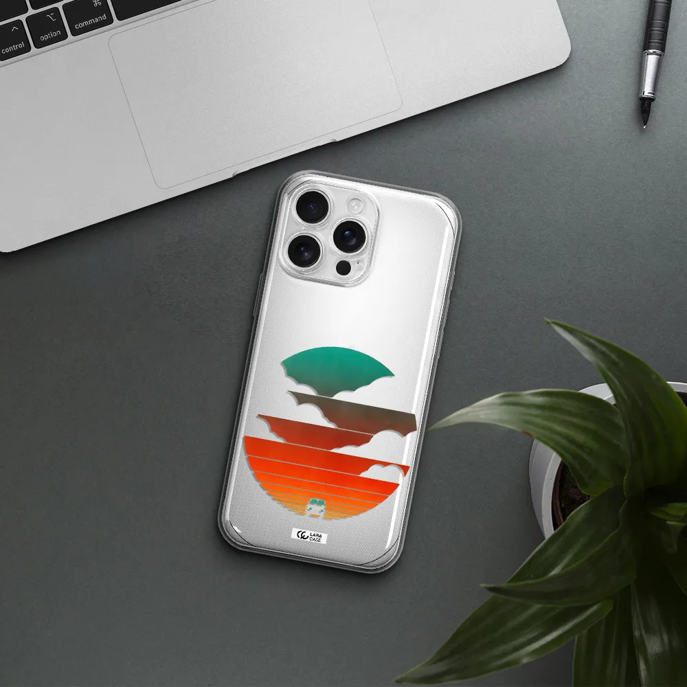 A Logo Of A Boat Apple Iphone 16 Pro Max Clear Tpu Case