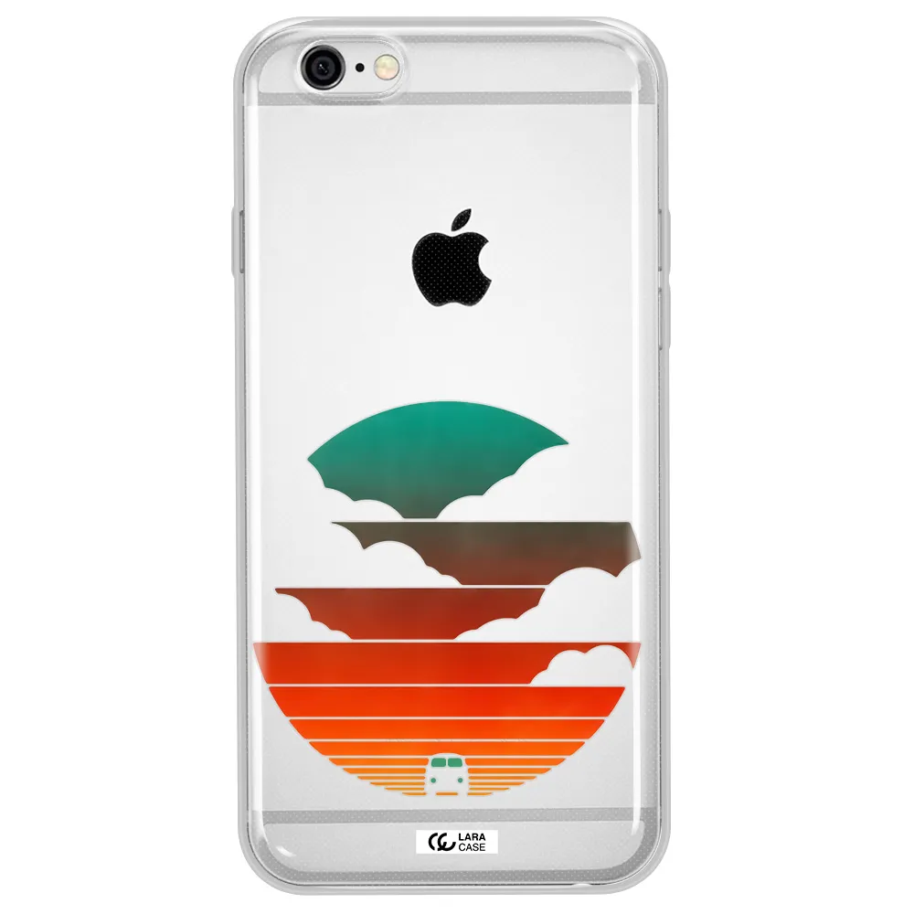 a logo of a boat Apple iPhone 6 Clear TPU Case