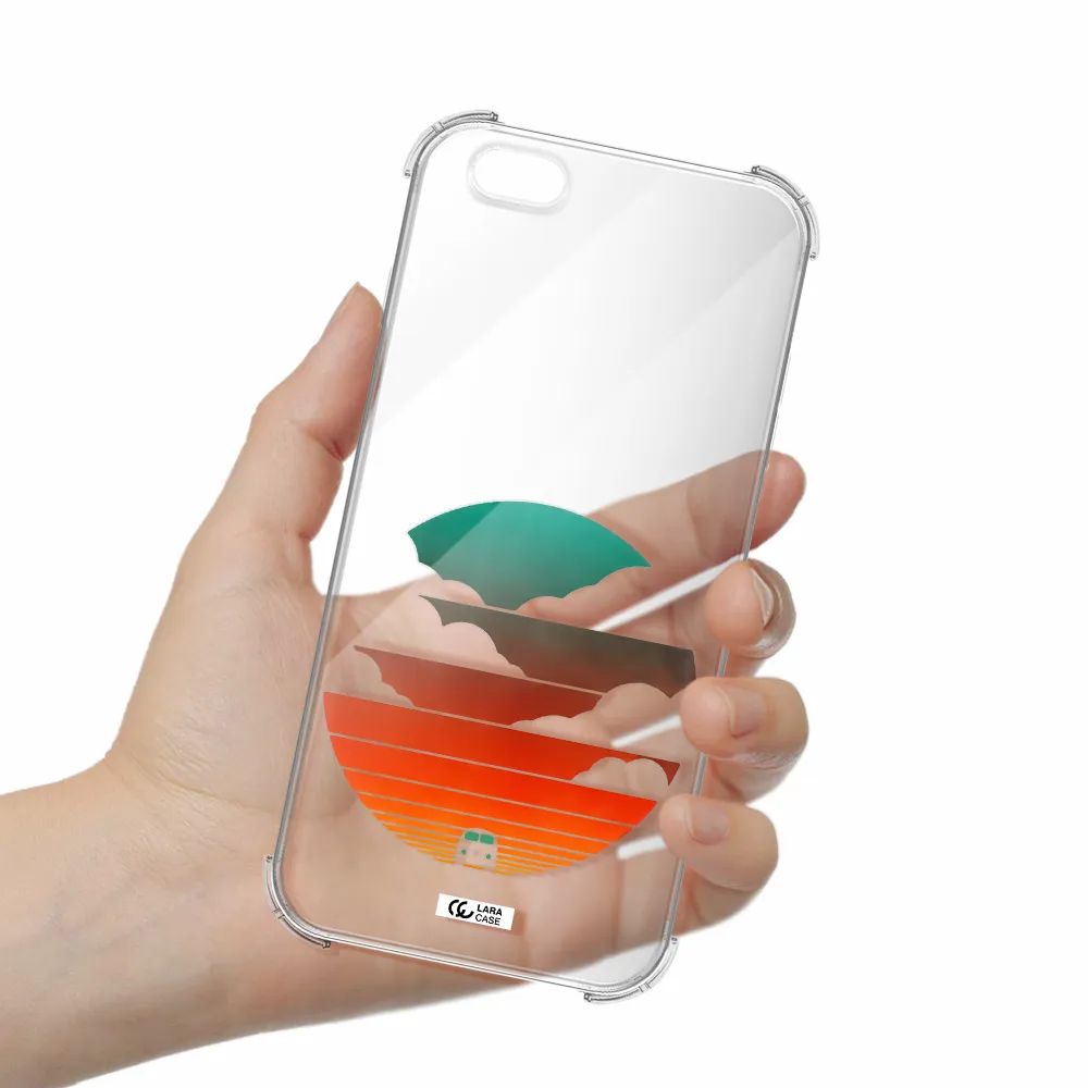 a logo of a boat Apple iPhone 6 s plus Clear PC Case