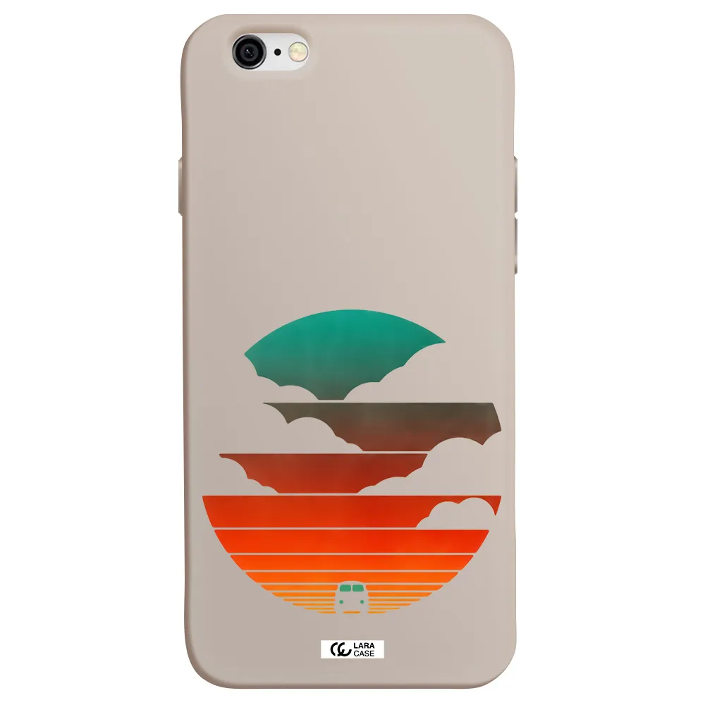 a logo of a boat Apple iPhone 6 Silicone Stone Case