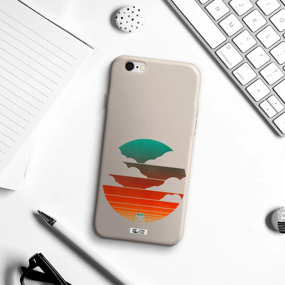 a logo of a boat Apple iPhone 6 Silicone Stone Case