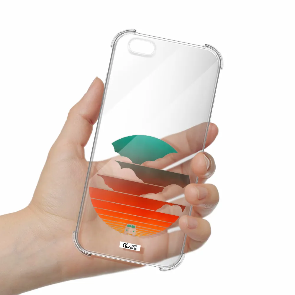 a logo of a boat Apple iPhone 6S Clear PC Case