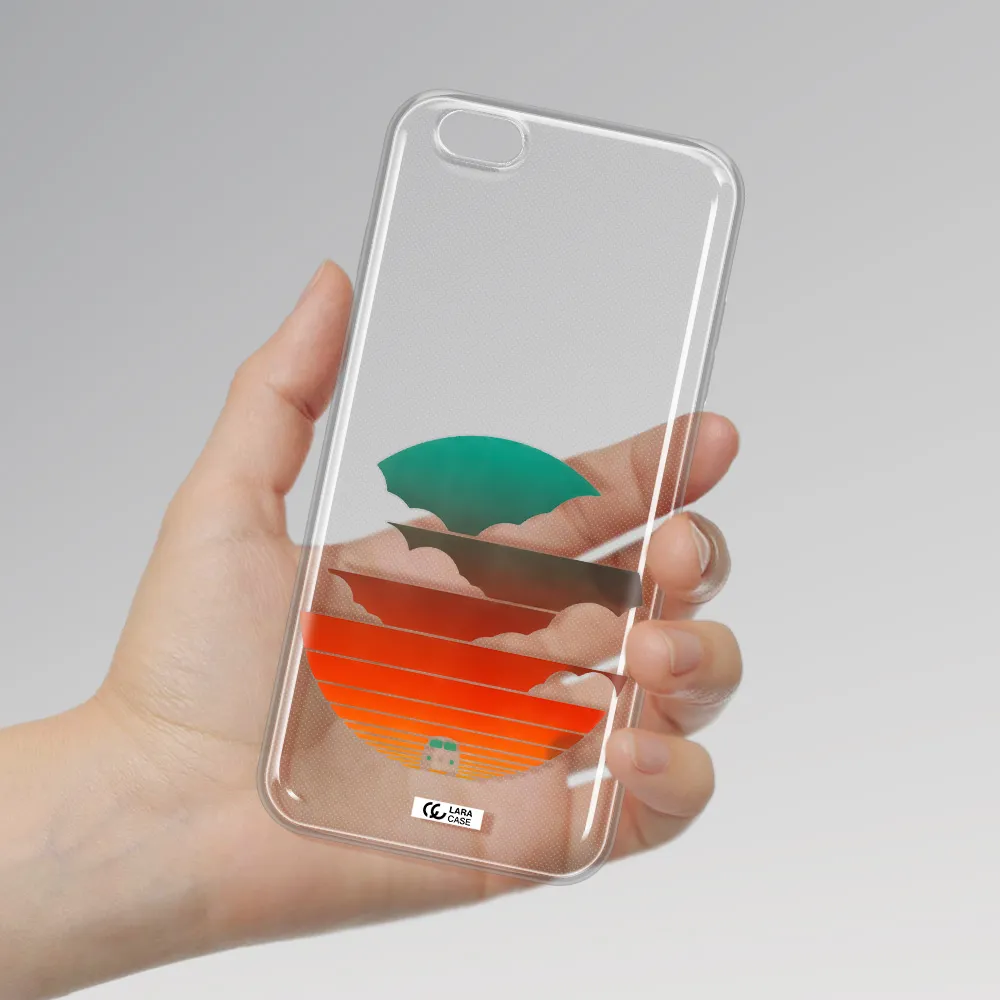 a logo of a boat Apple iPhone 6S Clear TPU Case