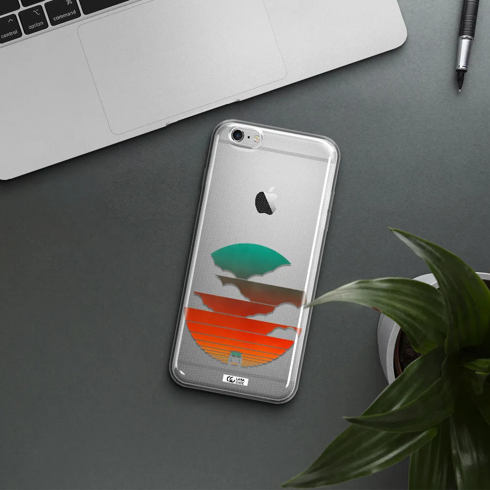 a logo of a boat Apple iPhone 6S Clear TPU Case