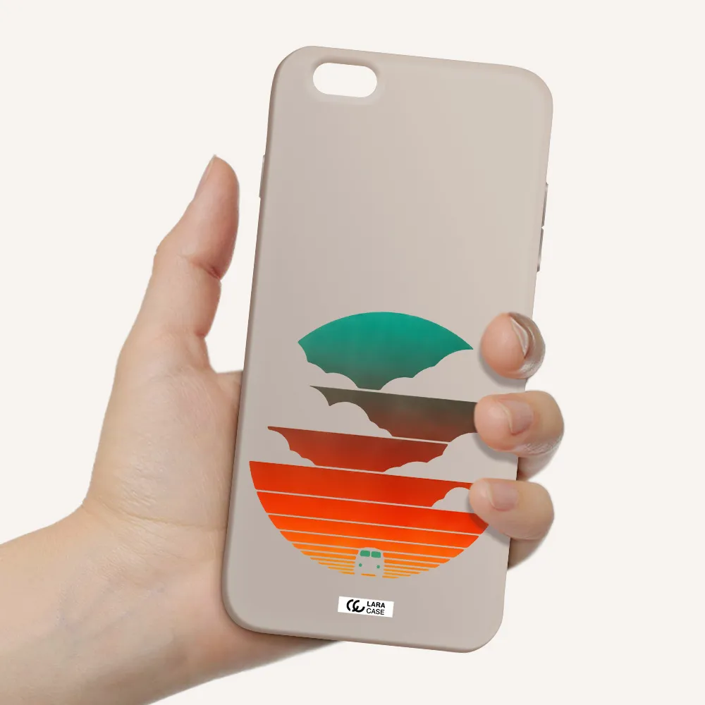 a logo of a boat Apple iPhone 6S Silicone Stone Case