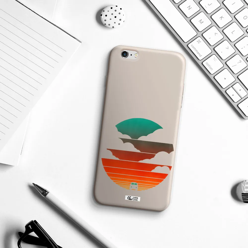 a logo of a boat Apple iPhone 6S Silicone Stone Case