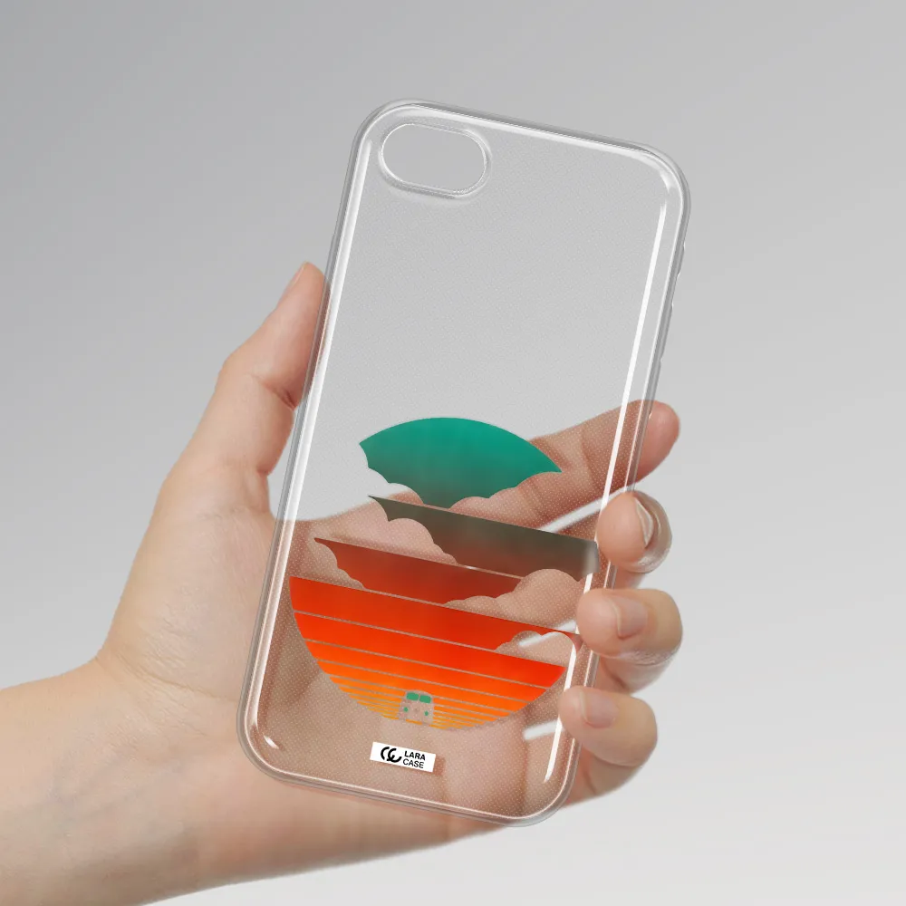 A Logo Of A Boat Apple Iphone Se 2020 Clear Tpu Case