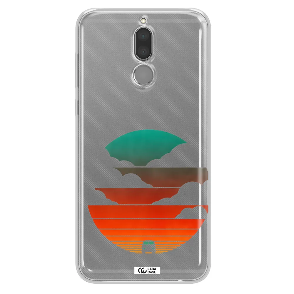 a logo of a boat Huawei Mate 10 Lite Clear TPU Case