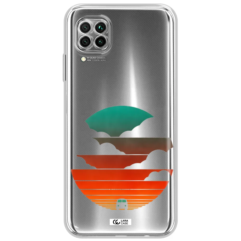 A Logo Of A Boat Huawei Nova 7I Clear Tpu Case
