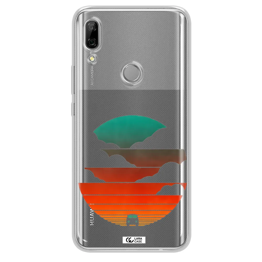 a logo of a boat Huawei P Smart Z Clear TPU Case