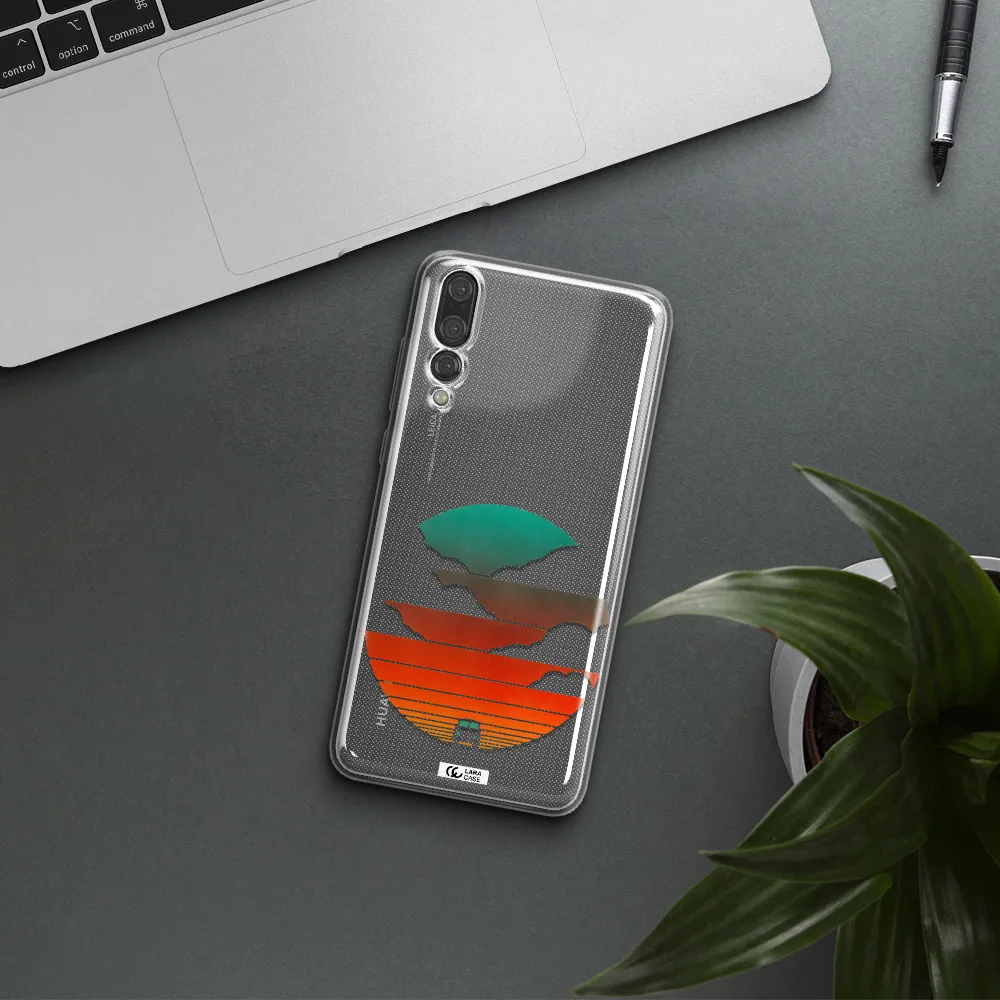 a logo of a boat Huawei P20 Pro Clear TPU Case