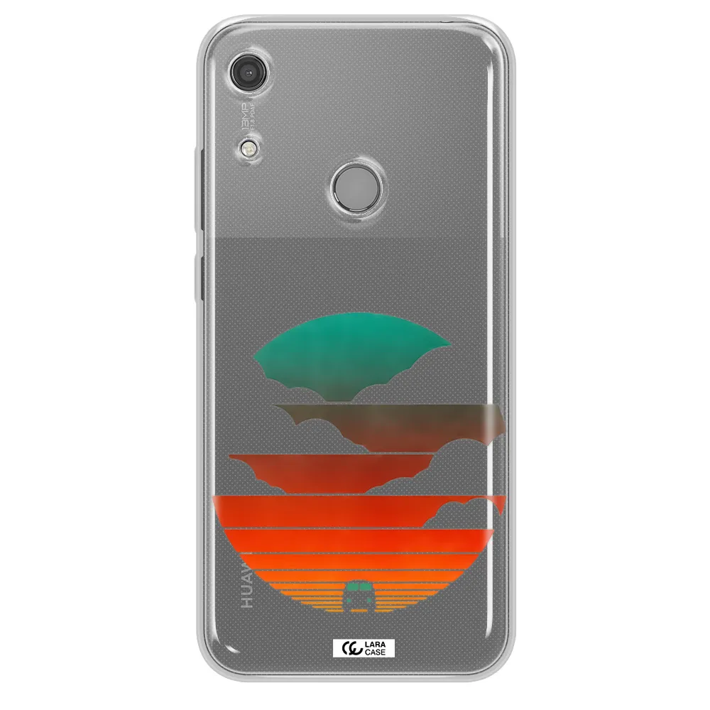 a logo of a boat Huawei Y6S Clear TPU Case