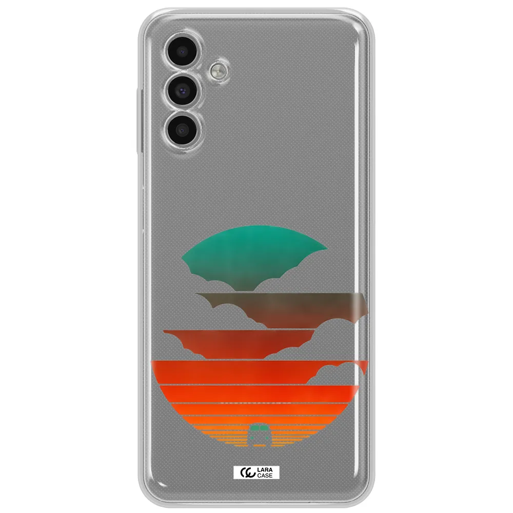 A Logo Of A Boat Samsung A13 5G Clear Tpu Case