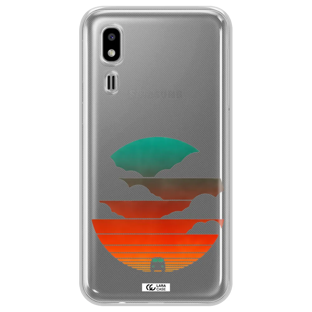 a logo of a boat Samsung A2 Core Clear TPU Case