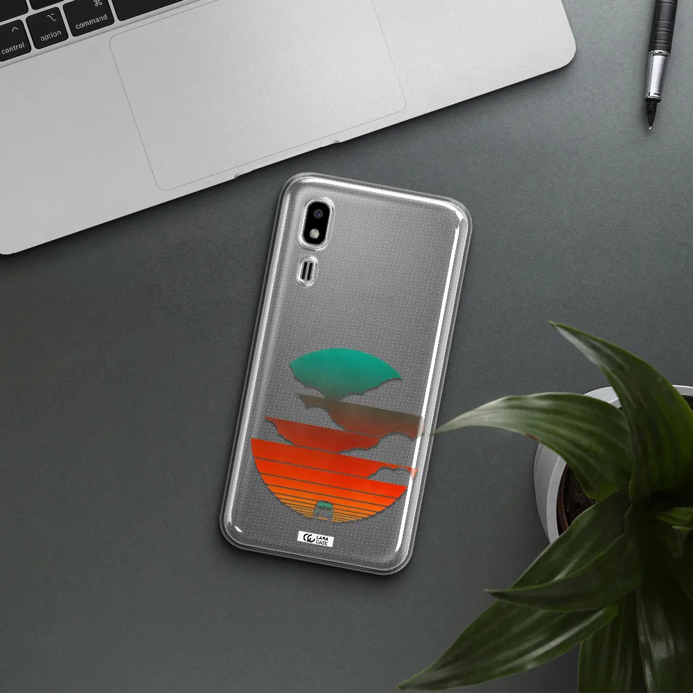 a logo of a boat Samsung A2 Core Clear TPU Case