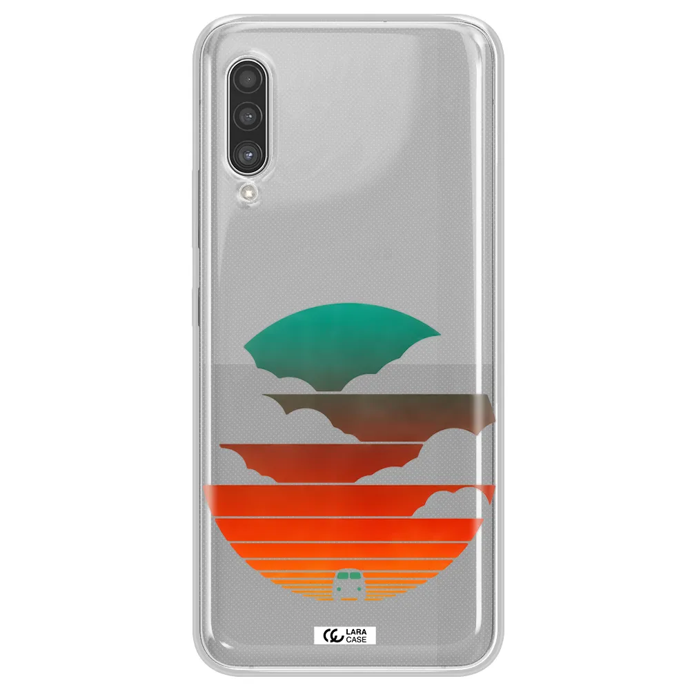 a logo of a boat Samsung A90 Clear TPU Case