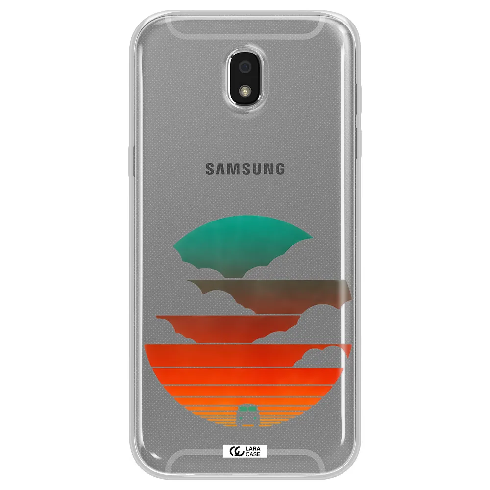 a logo of a boat Samsung J5 2017 Clear TPU Case