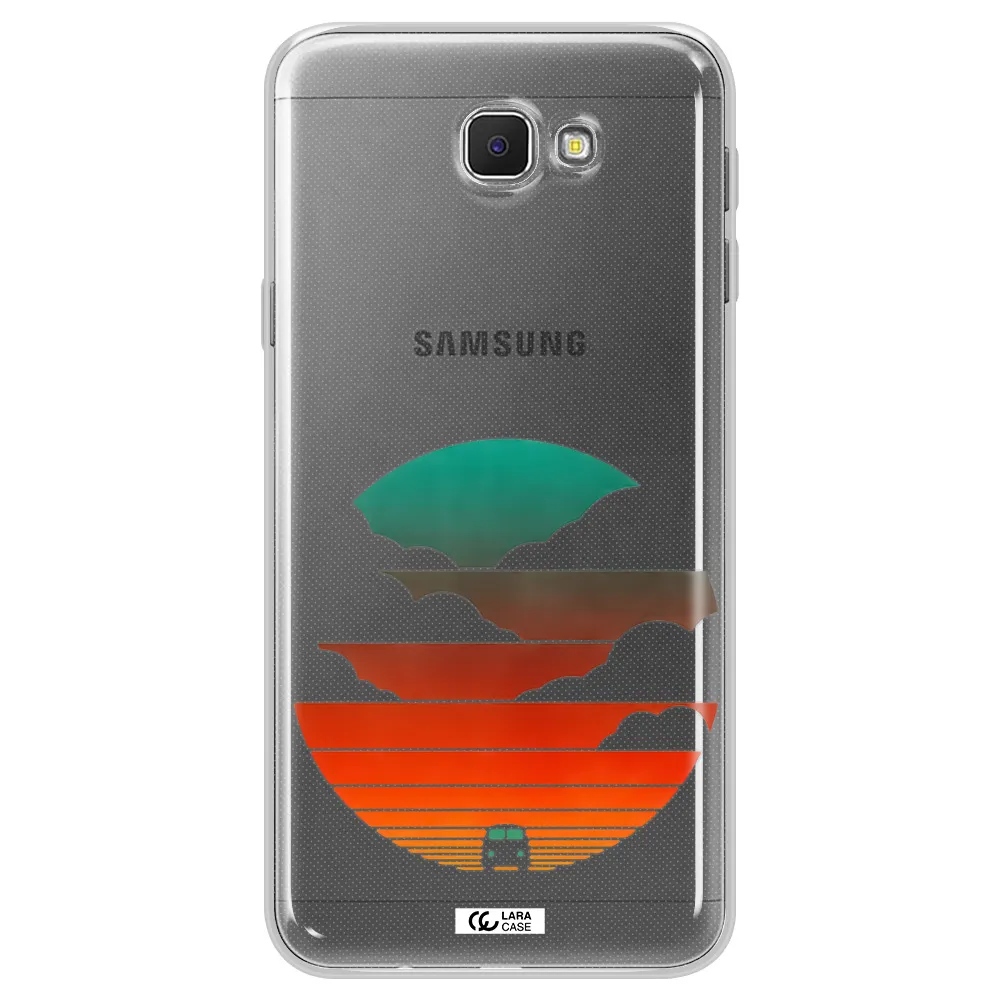 a logo of a boat Samsung J5 Prime Clear TPU Case
