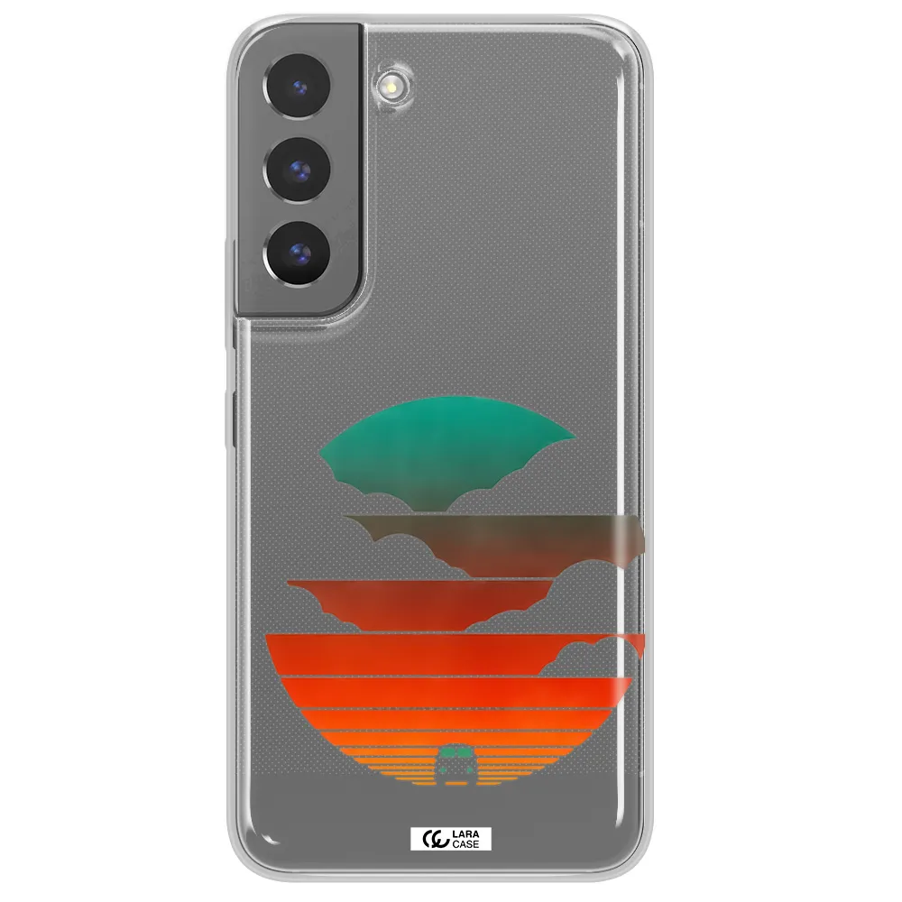 a logo of a boat Samsung S 22 Plus Clear TPU Case