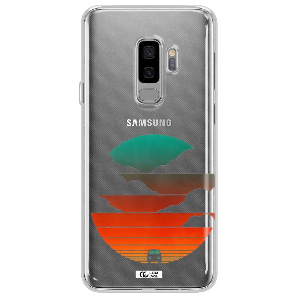 a logo of a boat Samsung S9 Plus Clear TPU Case