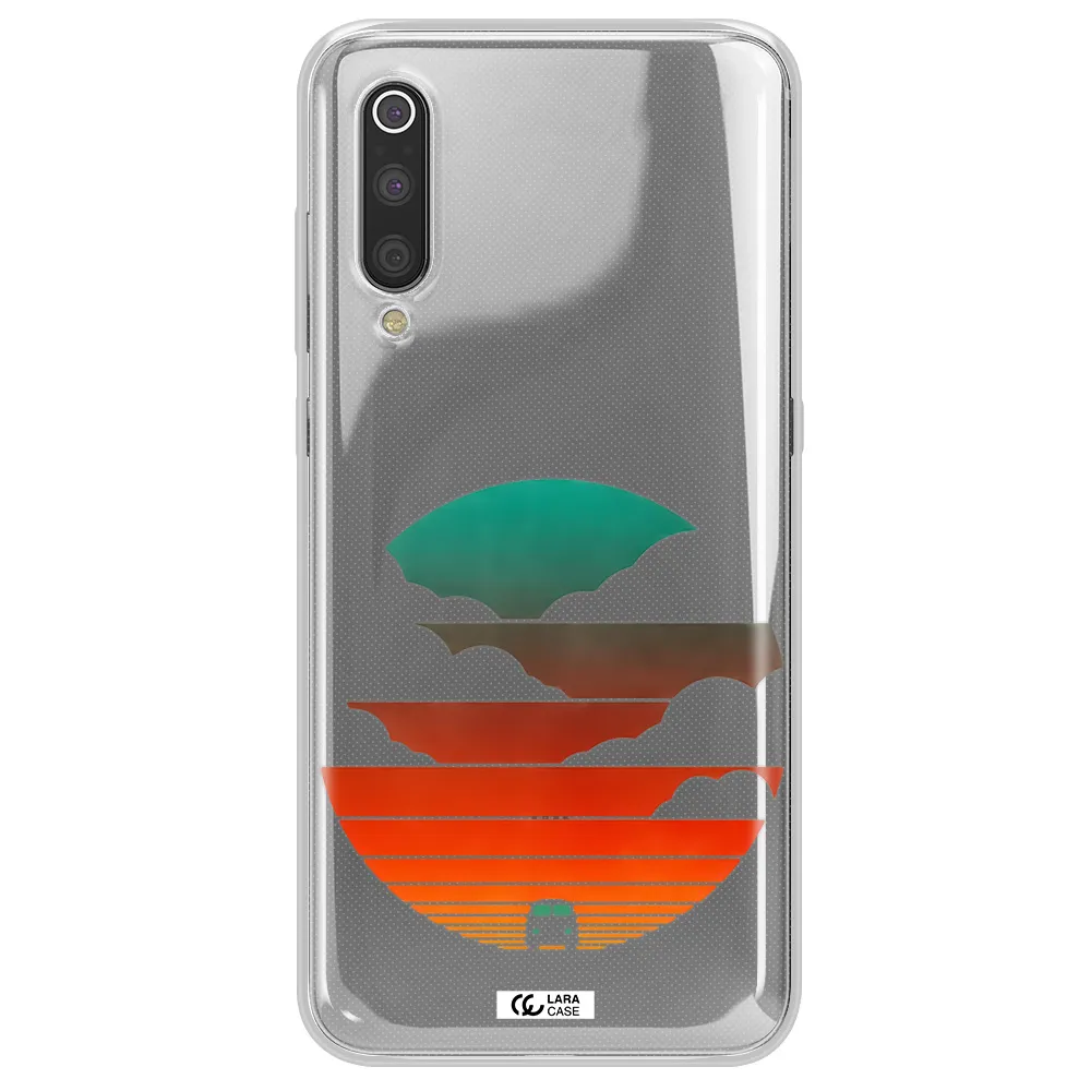 a logo of a boat Xiaomi Mi 9 Clear TPU Case
