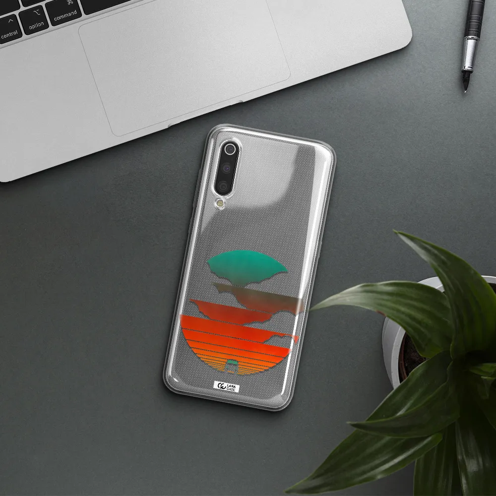 a logo of a boat Xiaomi Mi 9 Clear TPU Case