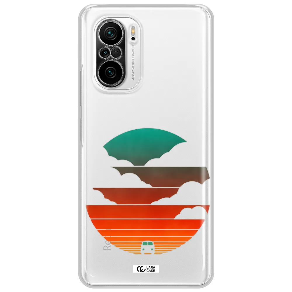 A Logo Of A Boat Xiaomi Poco F3 Clear Tpu Case
