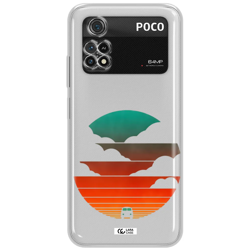 A Logo Of A Boat Xiaomi Poco M4 Pro 4G Clear Tpu Case