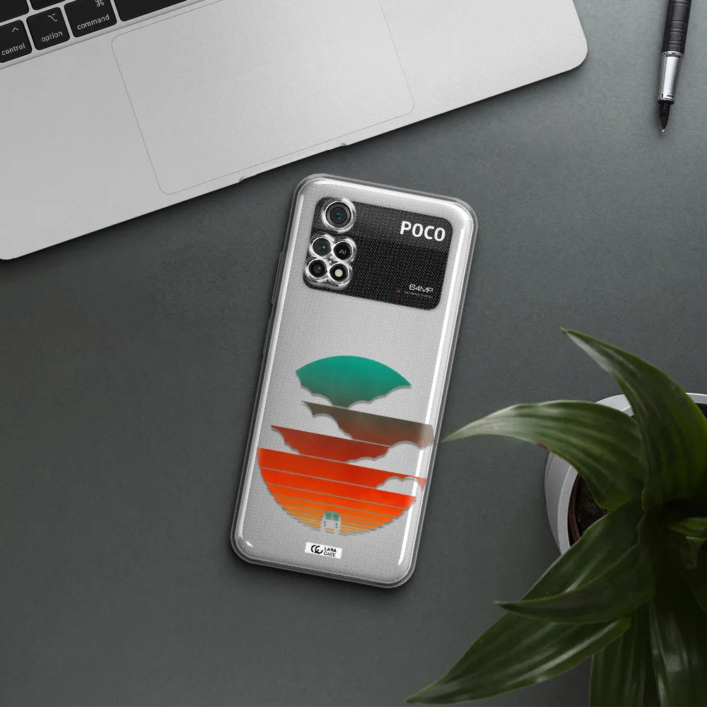 A Logo Of A Boat Xiaomi Poco M4 Pro 4G Clear Tpu Case