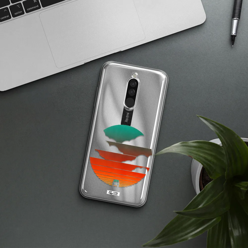A Logo Of A Boat Xiaomi Redmi 8 Clear Tpu Case