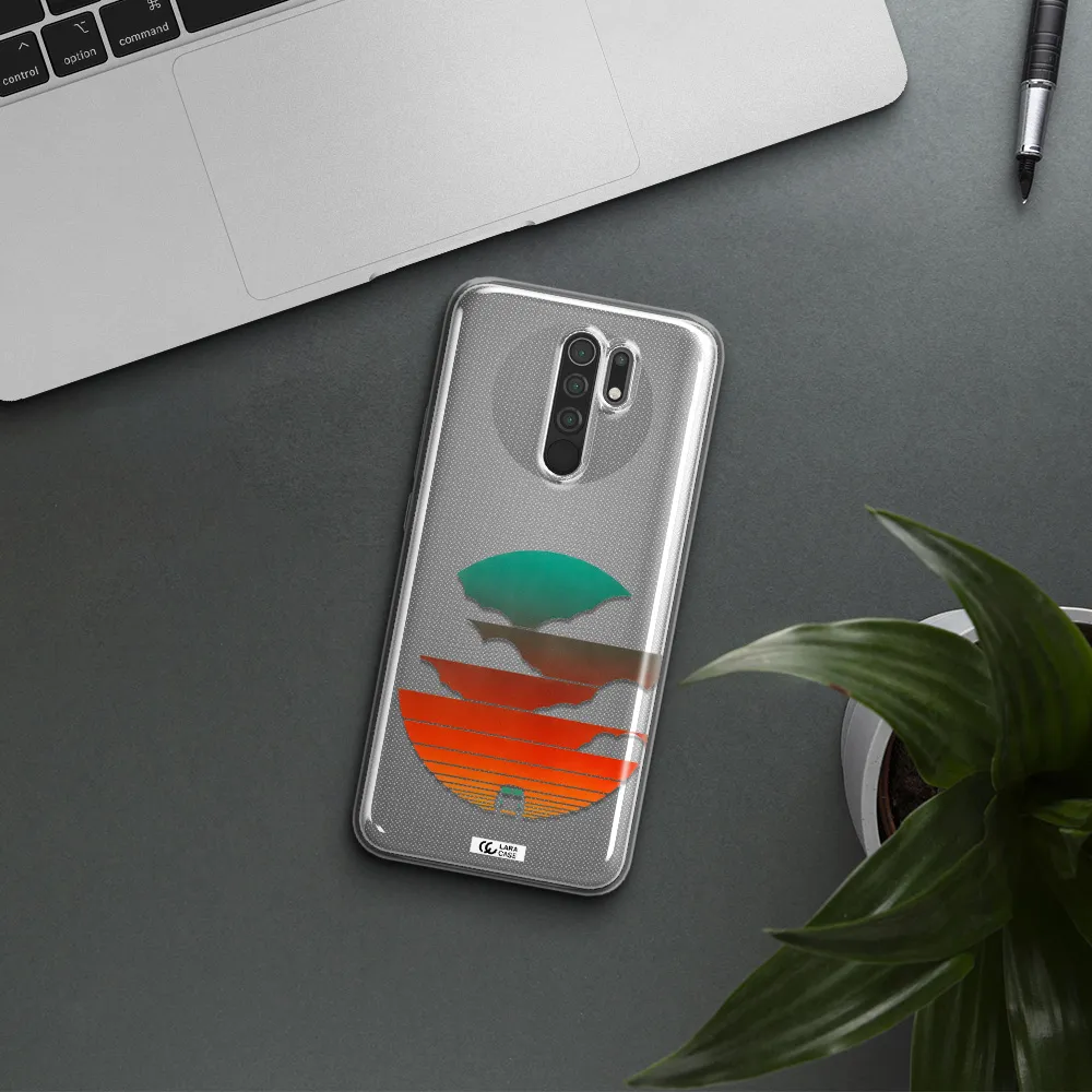 a logo of a boat Xiaomi Redmi 9 Clear TPU Case