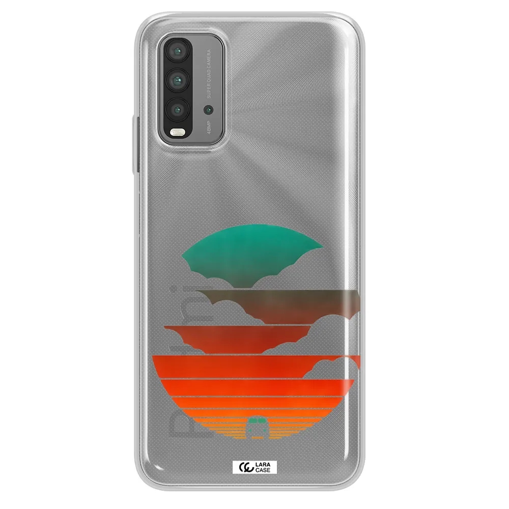 a logo of a boat Xiaomi Redmi 9T Clear TPU Case